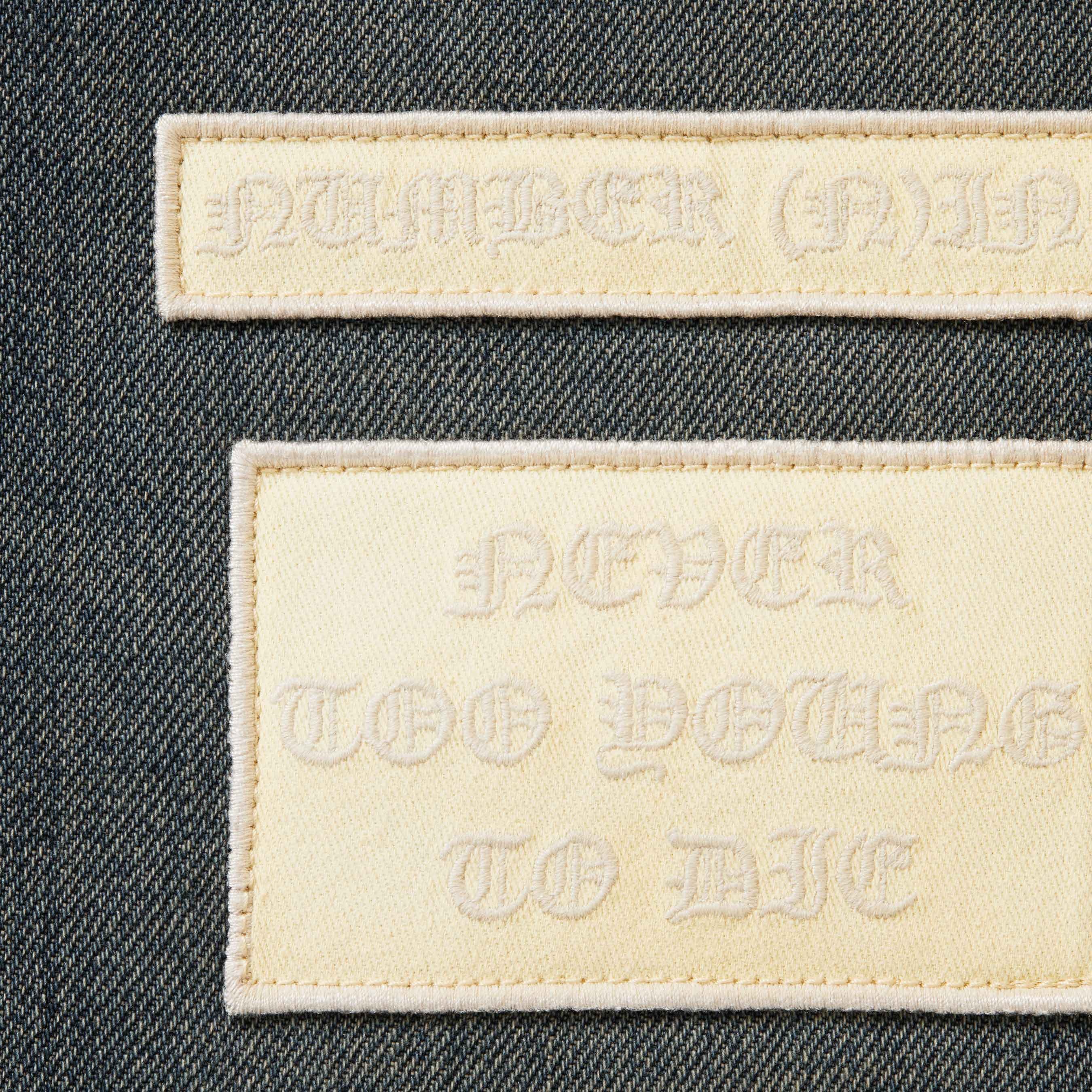 Supreme®/Number (N)ine® Patches Loose Fit Selvedge Jean view 8